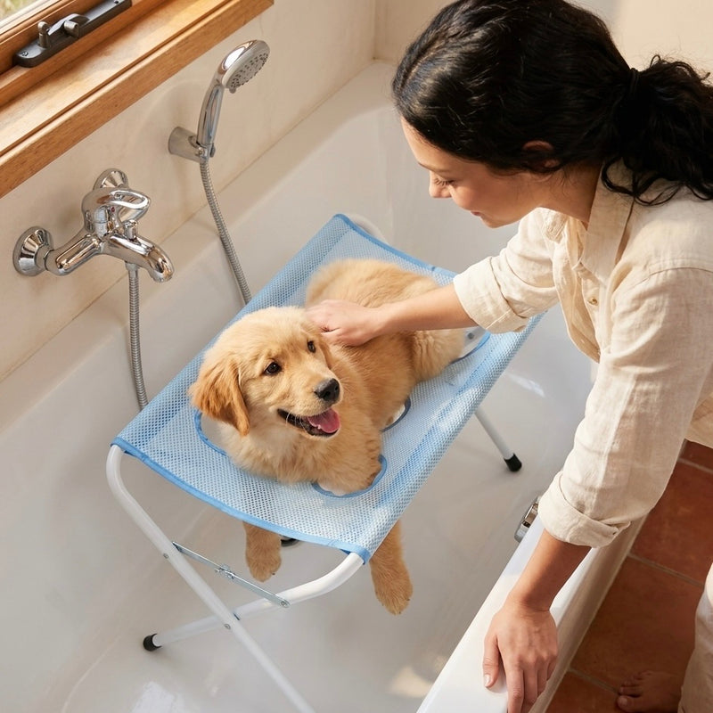 PupTub pet bathing hammock